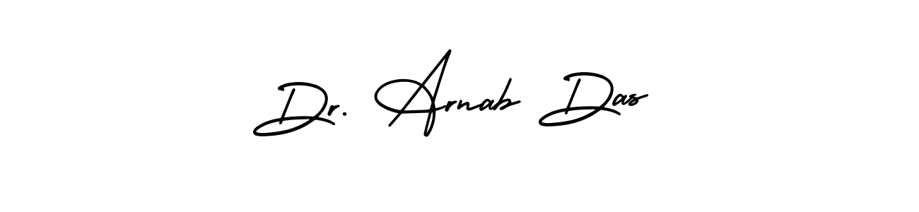 How to make Dr. Arnab Das signature? AmerikaSignatureDemo-Regular is a professional autograph style. Create handwritten signature for Dr. Arnab Das name. Dr. Arnab Das signature style 3 images and pictures png