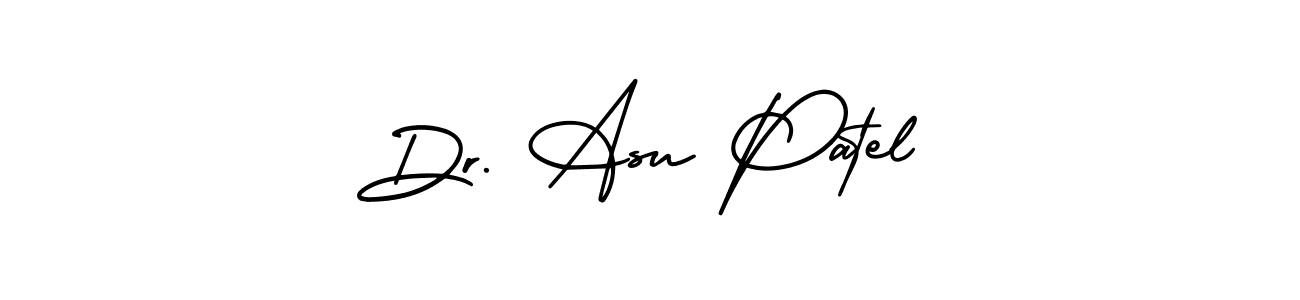 How to make Dr. Asu Patel signature? AmerikaSignatureDemo-Regular is a professional autograph style. Create handwritten signature for Dr. Asu Patel name. Dr. Asu Patel signature style 3 images and pictures png