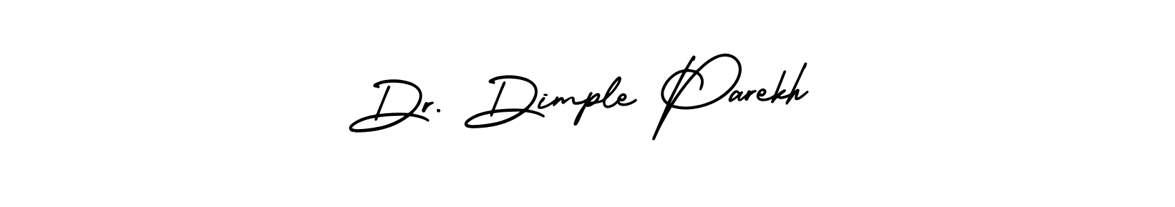 Make a short Dr. Dimple Parekh signature style. Manage your documents anywhere anytime using AmerikaSignatureDemo-Regular. Create and add eSignatures, submit forms, share and send files easily. Dr. Dimple Parekh signature style 3 images and pictures png