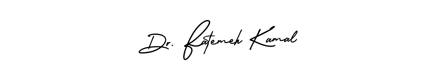 Make a beautiful signature design for name Dr. Fatemeh Kamal. Use this online signature maker to create a handwritten signature for free. Dr. Fatemeh Kamal signature style 3 images and pictures png