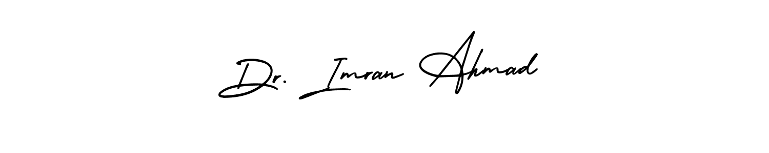 How to make Dr. Imran Ahmad name signature. Use AmerikaSignatureDemo-Regular style for creating short signs online. This is the latest handwritten sign. Dr. Imran Ahmad signature style 3 images and pictures png