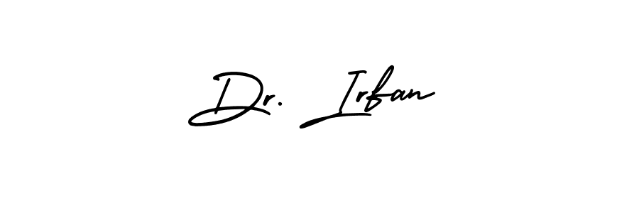 Check out images of Autograph of Dr. Irfan name. Actor Dr. Irfan Signature Style. AmerikaSignatureDemo-Regular is a professional sign style online. Dr. Irfan signature style 3 images and pictures png