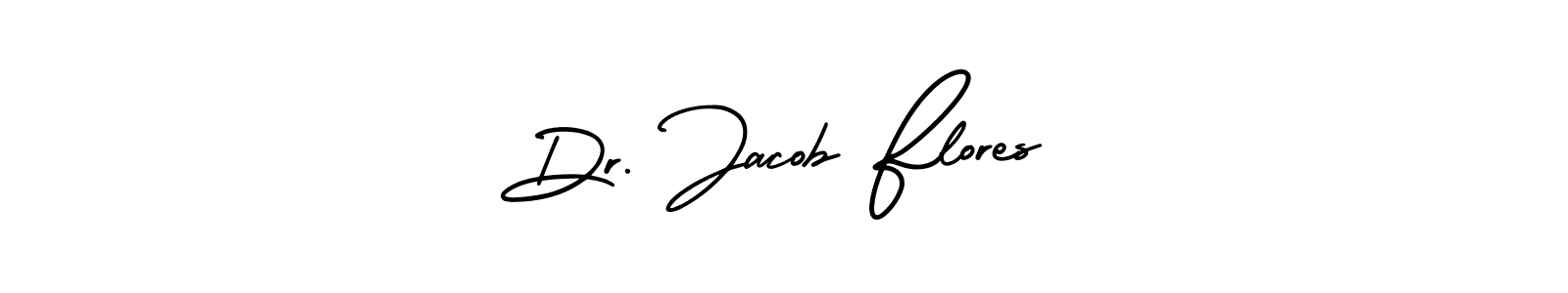 Use a signature maker to create a handwritten signature online. With this signature software, you can design (AmerikaSignatureDemo-Regular) your own signature for name Dr. Jacob Flores. Dr. Jacob Flores signature style 3 images and pictures png