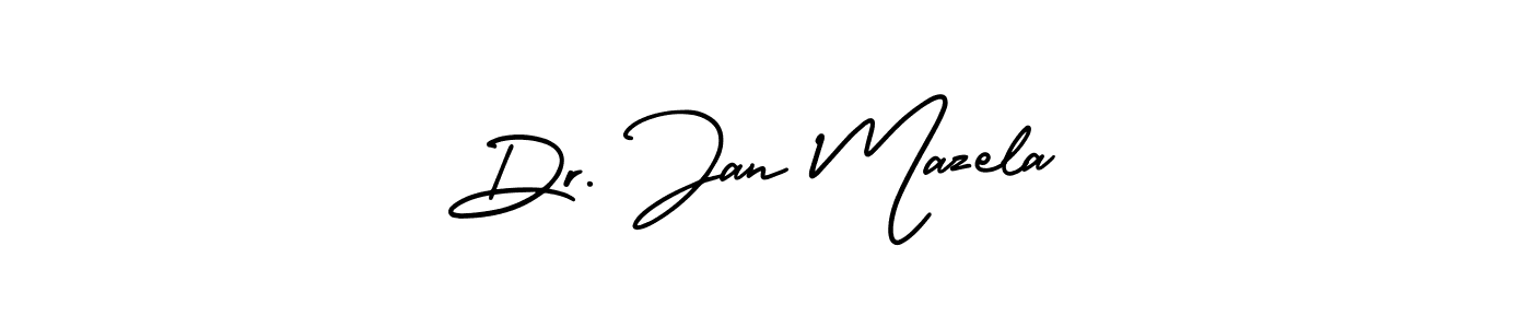 Make a beautiful signature design for name Dr. Jan Mazela. Use this online signature maker to create a handwritten signature for free. Dr. Jan Mazela signature style 3 images and pictures png