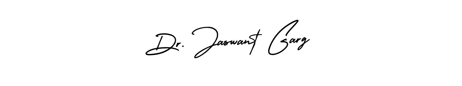 Use a signature maker to create a handwritten signature online. With this signature software, you can design (AmerikaSignatureDemo-Regular) your own signature for name Dr. Jaswant Garg. Dr. Jaswant Garg signature style 3 images and pictures png