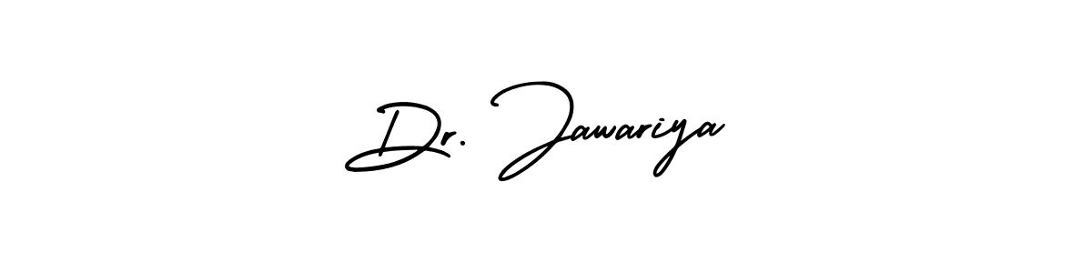 Dr. Jawariya stylish signature style. Best Handwritten Sign (AmerikaSignatureDemo-Regular) for my name. Handwritten Signature Collection Ideas for my name Dr. Jawariya. Dr. Jawariya signature style 3 images and pictures png