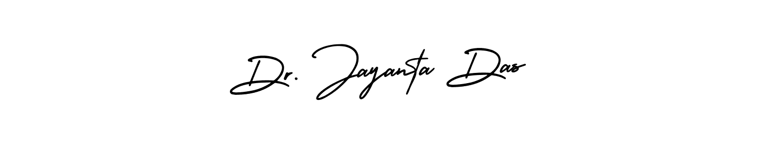 Use a signature maker to create a handwritten signature online. With this signature software, you can design (AmerikaSignatureDemo-Regular) your own signature for name Dr. Jayanta Das. Dr. Jayanta Das signature style 3 images and pictures png