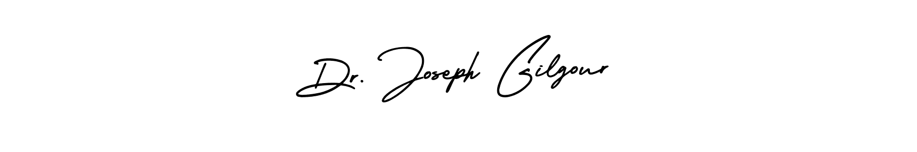 The best way (AmerikaSignatureDemo-Regular) to make a short signature is to pick only two or three words in your name. The name Dr. Joseph Gilgour include a total of six letters. For converting this name. Dr. Joseph Gilgour signature style 3 images and pictures png