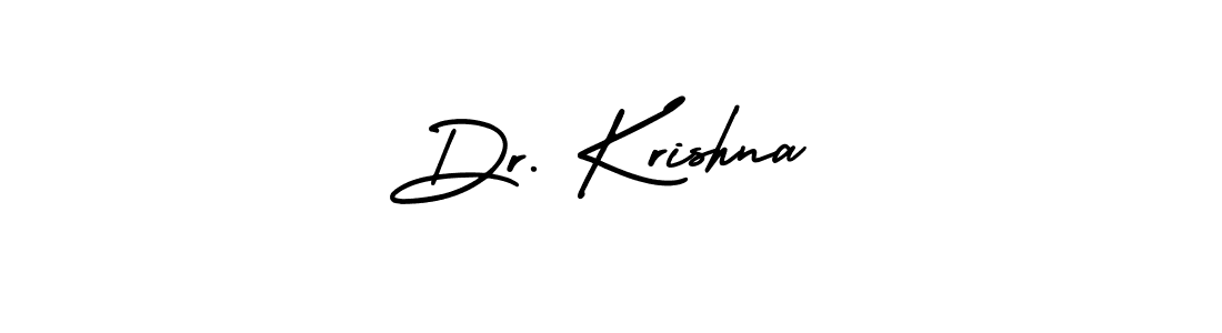 Use a signature maker to create a handwritten signature online. With this signature software, you can design (AmerikaSignatureDemo-Regular) your own signature for name Dr. Krishna. Dr. Krishna signature style 3 images and pictures png
