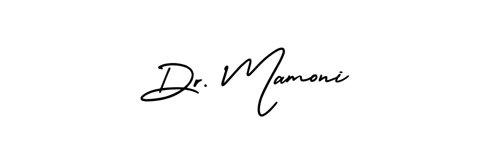 You can use this online signature creator to create a handwritten signature for the name Dr. Mamoni. This is the best online autograph maker. Dr. Mamoni signature style 3 images and pictures png