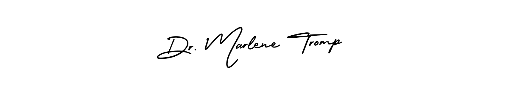 Create a beautiful signature design for name Dr. Marlene Tromp. With this signature (AmerikaSignatureDemo-Regular) fonts, you can make a handwritten signature for free. Dr. Marlene Tromp signature style 3 images and pictures png