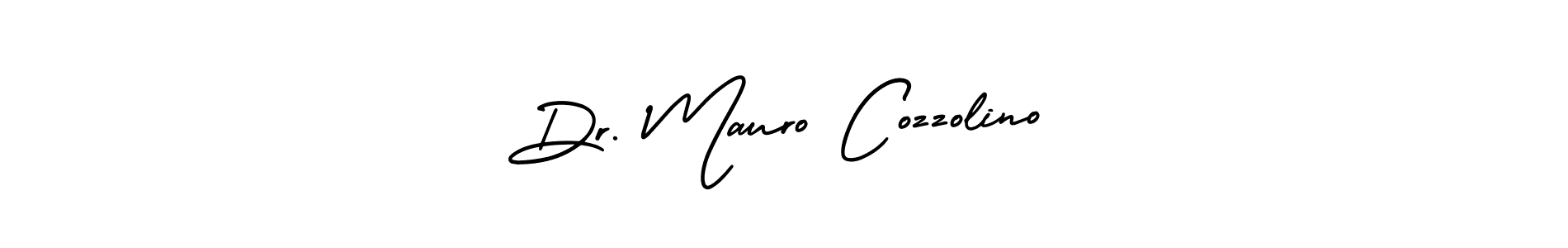 Also You can easily find your signature by using the search form. We will create Dr. Mauro Cozzolino name handwritten signature images for you free of cost using AmerikaSignatureDemo-Regular sign style. Dr. Mauro Cozzolino signature style 3 images and pictures png