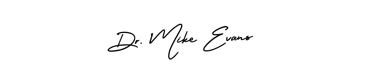 Make a beautiful signature design for name Dr. Mike Evans. With this signature (AmerikaSignatureDemo-Regular) style, you can create a handwritten signature for free. Dr. Mike Evans signature style 3 images and pictures png