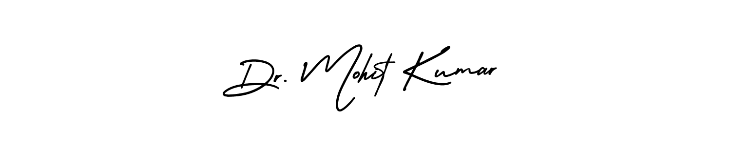 Make a beautiful signature design for name Dr. Mohit Kumar. Use this online signature maker to create a handwritten signature for free. Dr. Mohit Kumar signature style 3 images and pictures png