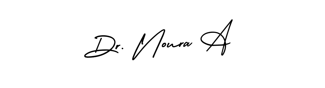 if you are searching for the best signature style for your name Dr. Noura A. so please give up your signature search. here we have designed multiple signature styles  using AmerikaSignatureDemo-Regular. Dr. Noura A signature style 3 images and pictures png