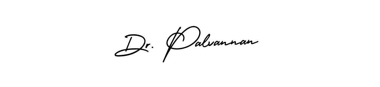 Create a beautiful signature design for name Dr. Palvannan. With this signature (AmerikaSignatureDemo-Regular) fonts, you can make a handwritten signature for free. Dr. Palvannan signature style 3 images and pictures png
