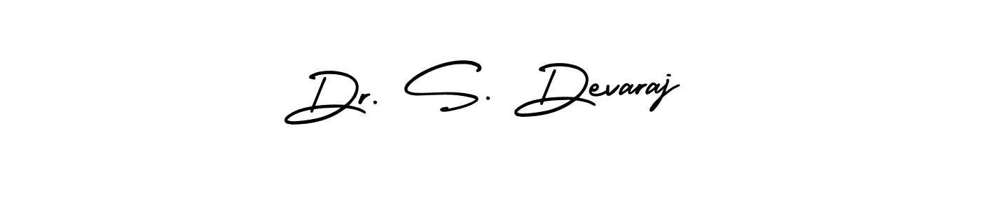 Make a short Dr. S. Devaraj signature style. Manage your documents anywhere anytime using AmerikaSignatureDemo-Regular. Create and add eSignatures, submit forms, share and send files easily. Dr. S. Devaraj signature style 3 images and pictures png