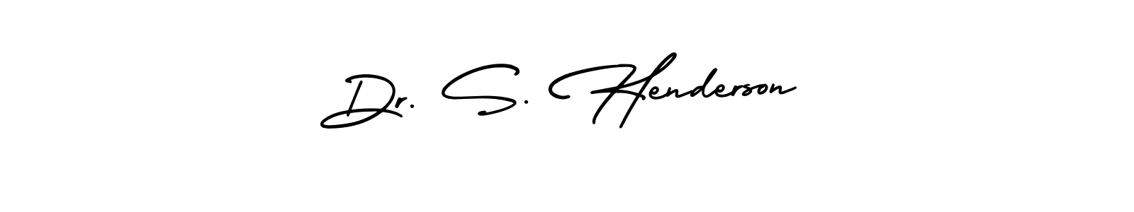 Make a beautiful signature design for name Dr. S. Henderson. Use this online signature maker to create a handwritten signature for free. Dr. S. Henderson signature style 3 images and pictures png