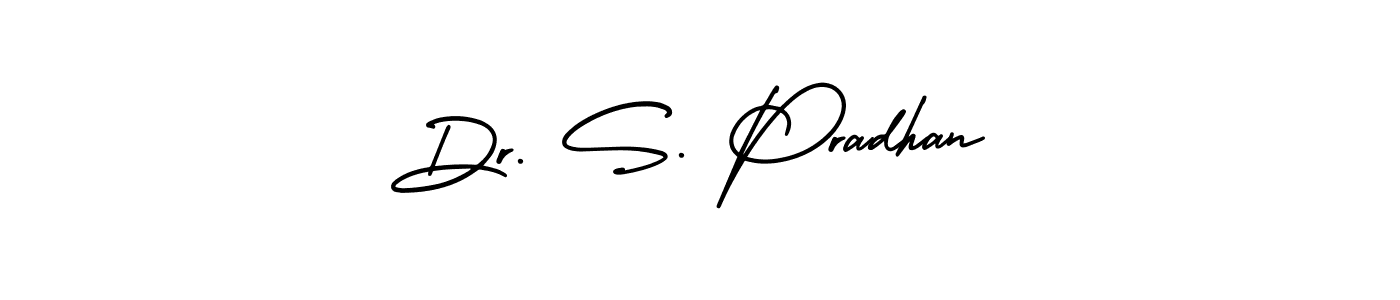 Check out images of Autograph of Dr. S. Pradhan name. Actor Dr. S. Pradhan Signature Style. AmerikaSignatureDemo-Regular is a professional sign style online. Dr. S. Pradhan signature style 3 images and pictures png