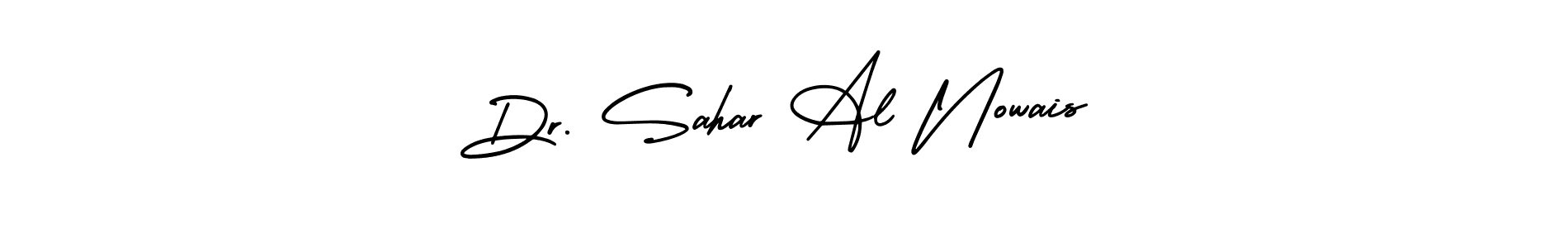 Similarly AmerikaSignatureDemo-Regular is the best handwritten signature design. Signature creator online .You can use it as an online autograph creator for name Dr. Sahar Al Nowais. Dr. Sahar Al Nowais signature style 3 images and pictures png
