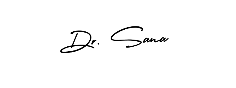 Make a beautiful signature design for name Dr. Sana. Use this online signature maker to create a handwritten signature for free. Dr. Sana signature style 3 images and pictures png