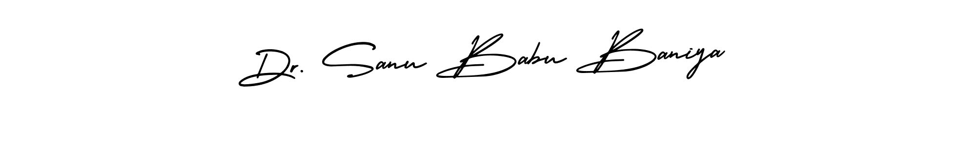 Here are the top 10 professional signature styles for the name Dr. Sanu Babu Baniya. These are the best autograph styles you can use for your name. Dr. Sanu Babu Baniya signature style 3 images and pictures png