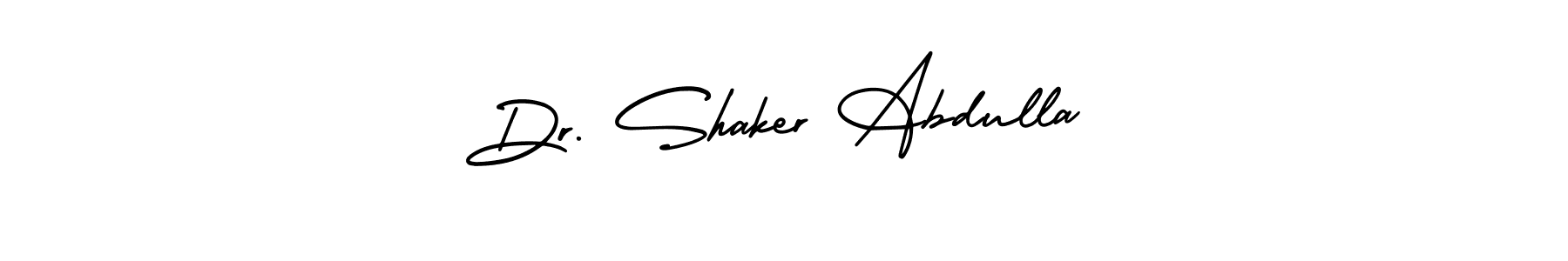 How to Draw Dr. Shaker Abdulla signature style? AmerikaSignatureDemo-Regular is a latest design signature styles for name Dr. Shaker Abdulla. Dr. Shaker Abdulla signature style 3 images and pictures png