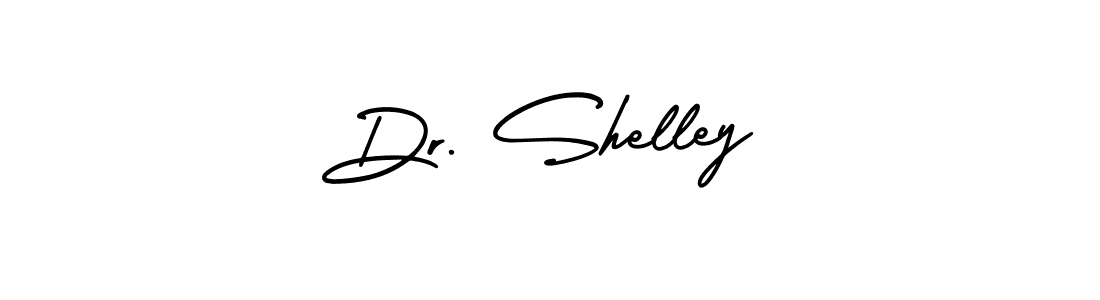 Design your own signature with our free online signature maker. With this signature software, you can create a handwritten (AmerikaSignatureDemo-Regular) signature for name Dr. Shelley. Dr. Shelley signature style 3 images and pictures png