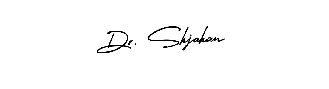 Design your own signature with our free online signature maker. With this signature software, you can create a handwritten (AmerikaSignatureDemo-Regular) signature for name Dr. Shjahan. Dr. Shjahan signature style 3 images and pictures png