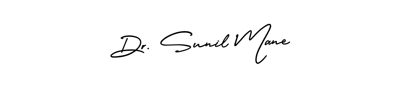 Make a beautiful signature design for name Dr. Sunil Mane. Use this online signature maker to create a handwritten signature for free. Dr. Sunil Mane signature style 3 images and pictures png