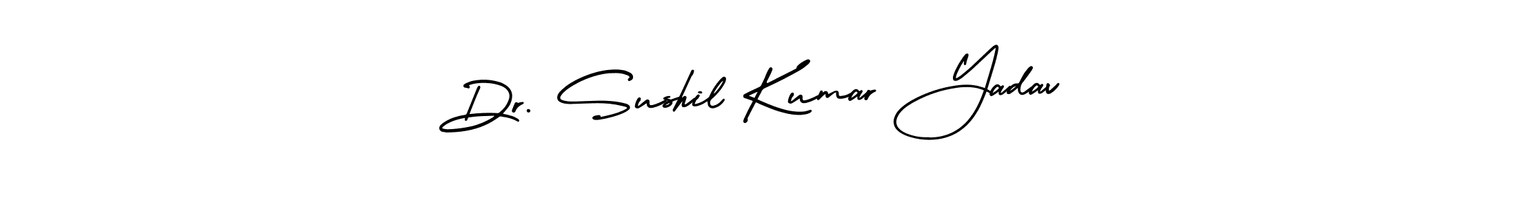 Check out images of Autograph of Dr. Sushil Kumar Yadav name. Actor Dr. Sushil Kumar Yadav Signature Style. AmerikaSignatureDemo-Regular is a professional sign style online. Dr. Sushil Kumar Yadav signature style 3 images and pictures png