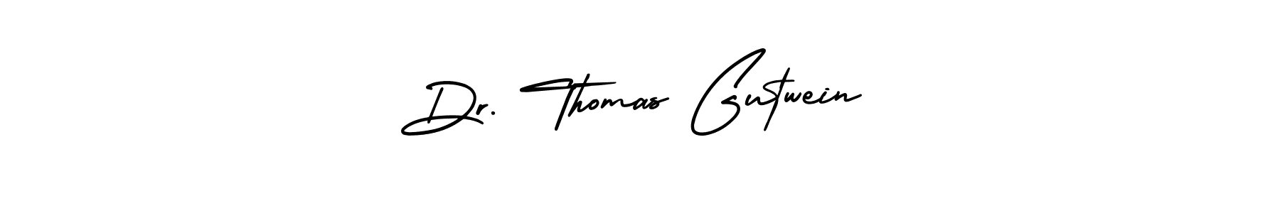 Use a signature maker to create a handwritten signature online. With this signature software, you can design (AmerikaSignatureDemo-Regular) your own signature for name Dr. Thomas Gutwein. Dr. Thomas Gutwein signature style 3 images and pictures png