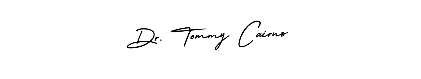 Make a beautiful signature design for name Dr. Tommy Cairns. Use this online signature maker to create a handwritten signature for free. Dr. Tommy Cairns signature style 3 images and pictures png