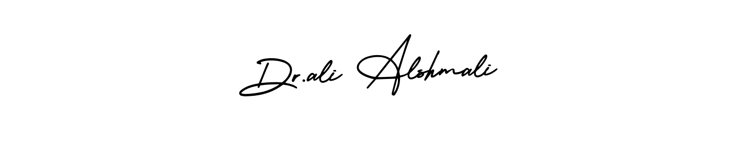 How to make Dr.ali Alshmali name signature. Use AmerikaSignatureDemo-Regular style for creating short signs online. This is the latest handwritten sign. Dr.ali Alshmali signature style 3 images and pictures png