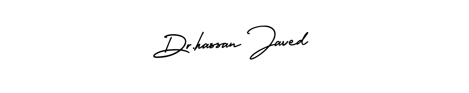 Also You can easily find your signature by using the search form. We will create Dr.hassan Javed name handwritten signature images for you free of cost using AmerikaSignatureDemo-Regular sign style. Dr.hassan Javed signature style 3 images and pictures png