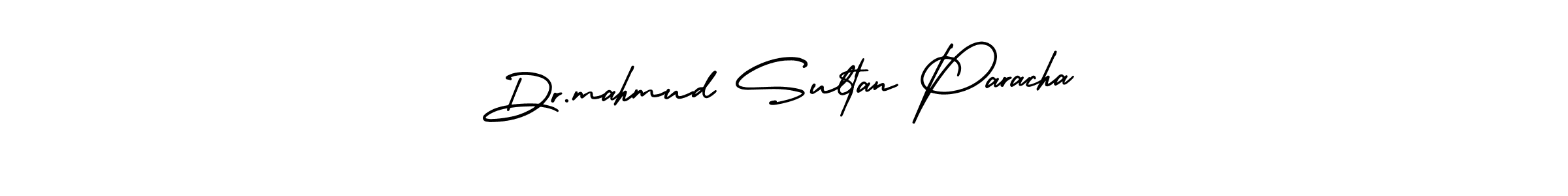 It looks lik you need a new signature style for name Dr.mahmud Sultan Paracha. Design unique handwritten (AmerikaSignatureDemo-Regular) signature with our free signature maker in just a few clicks. Dr.mahmud Sultan Paracha signature style 3 images and pictures png