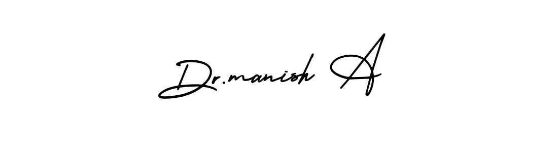 Check out images of Autograph of Dr.manish A name. Actor Dr.manish A Signature Style. AmerikaSignatureDemo-Regular is a professional sign style online. Dr.manish A signature style 3 images and pictures png