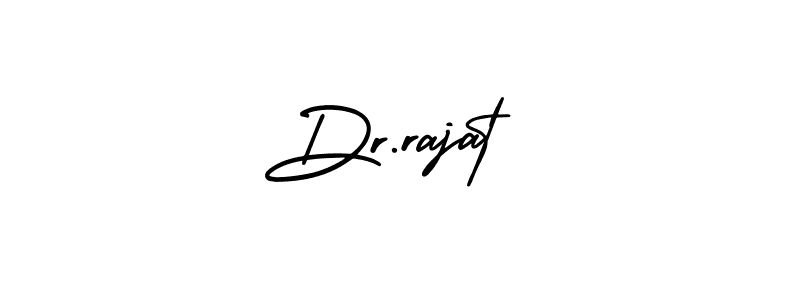 How to Draw Dr.rajat signature style? AmerikaSignatureDemo-Regular is a latest design signature styles for name Dr.rajat. Dr.rajat signature style 3 images and pictures png