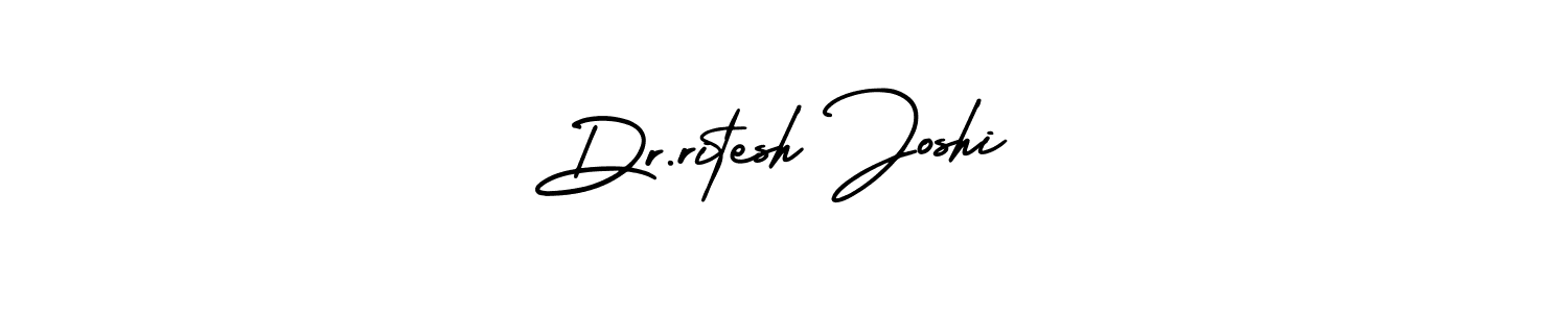 if you are searching for the best signature style for your name Dr.ritesh Joshi. so please give up your signature search. here we have designed multiple signature styles  using AmerikaSignatureDemo-Regular. Dr.ritesh Joshi signature style 3 images and pictures png