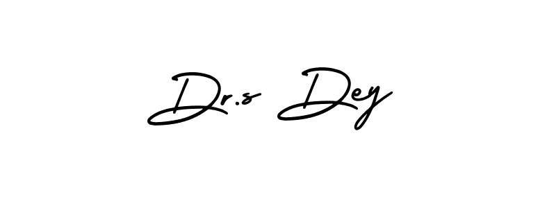 Also You can easily find your signature by using the search form. We will create Dr.s Dey name handwritten signature images for you free of cost using AmerikaSignatureDemo-Regular sign style. Dr.s Dey signature style 3 images and pictures png