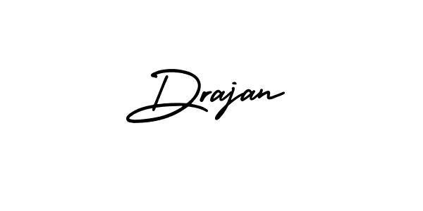 Similarly AmerikaSignatureDemo-Regular is the best handwritten signature design. Signature creator online .You can use it as an online autograph creator for name Drajan. Drajan signature style 3 images and pictures png