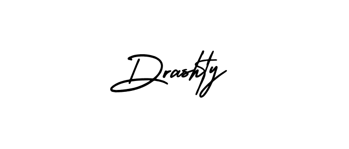 How to Draw Drashty signature style? AmerikaSignatureDemo-Regular is a latest design signature styles for name Drashty. Drashty signature style 3 images and pictures png