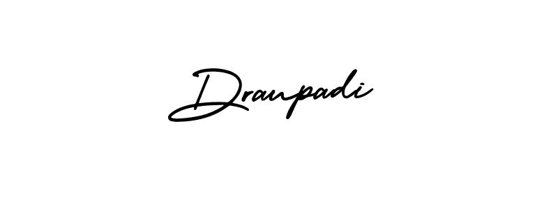 AmerikaSignatureDemo-Regular is a professional signature style that is perfect for those who want to add a touch of class to their signature. It is also a great choice for those who want to make their signature more unique. Get Draupadi name to fancy signature for free. Draupadi signature style 3 images and pictures png
