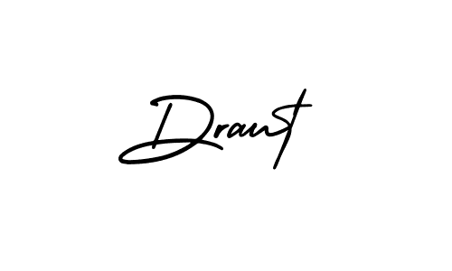 Also You can easily find your signature by using the search form. We will create Draut name handwritten signature images for you free of cost using AmerikaSignatureDemo-Regular sign style. Draut signature style 3 images and pictures png