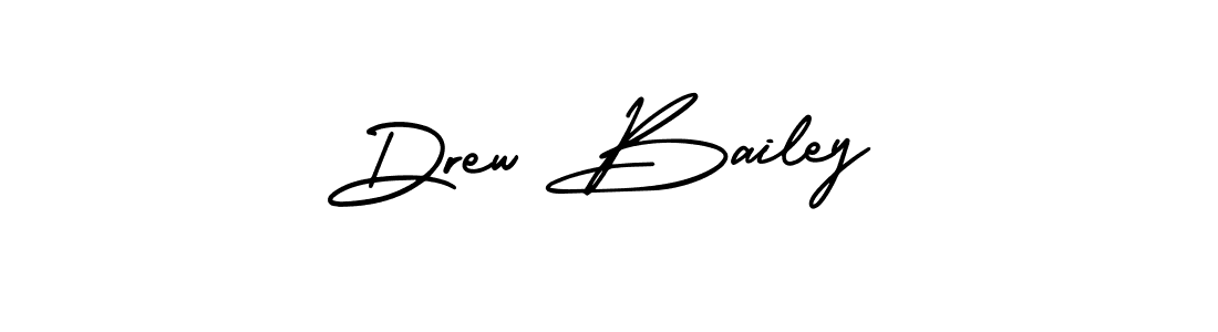 Design your own signature with our free online signature maker. With this signature software, you can create a handwritten (AmerikaSignatureDemo-Regular) signature for name Drew Bailey. Drew Bailey signature style 3 images and pictures png