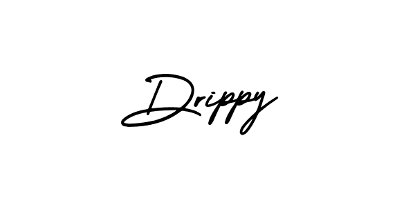 The best way (AmerikaSignatureDemo-Regular) to make a short signature is to pick only two or three words in your name. The name Drippy include a total of six letters. For converting this name. Drippy signature style 3 images and pictures png