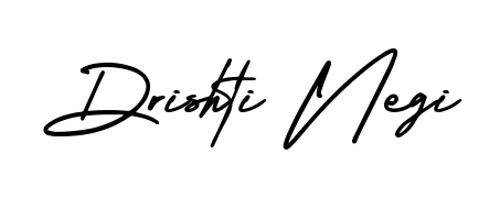 Upgrade your professional image with Drishti Negi signature created with AmerikaSignatureDemo-Regular font. Fast, free, and watermark-free download. Drishti Negi signature style 3 images and pictures png