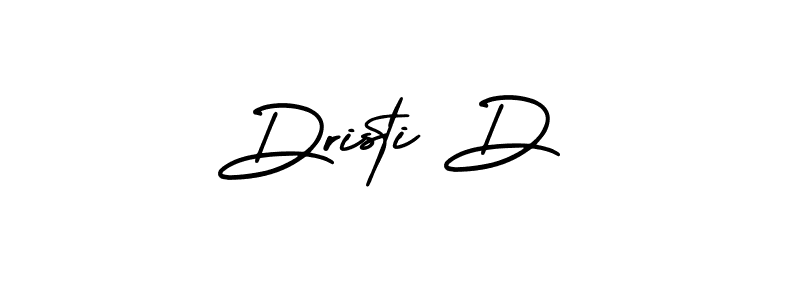 How to Draw Dristi D signature style? AmerikaSignatureDemo-Regular is a latest design signature styles for name Dristi D. Dristi D signature style 3 images and pictures png