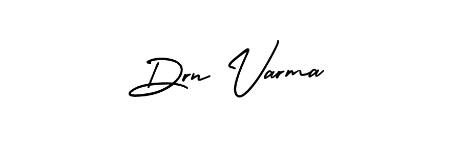 if you are searching for the best signature style for your name Drn Varma. so please give up your signature search. here we have designed multiple signature styles  using AmerikaSignatureDemo-Regular. Drn Varma signature style 3 images and pictures png