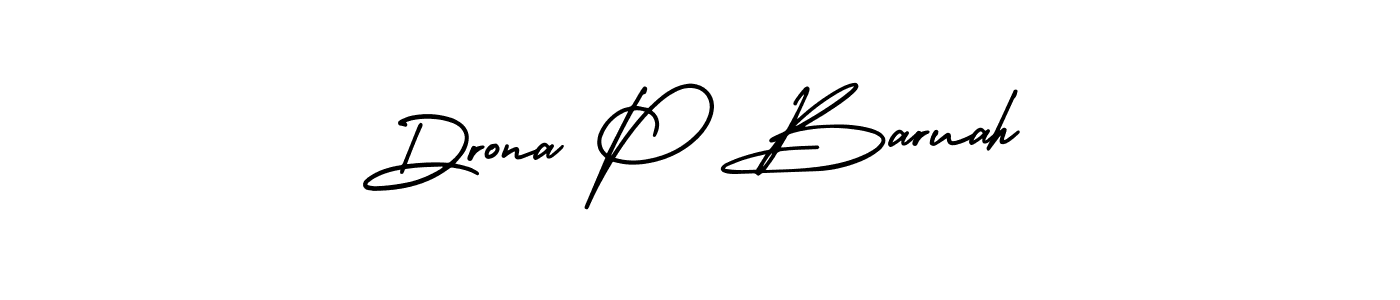 Similarly AmerikaSignatureDemo-Regular is the best handwritten signature design. Signature creator online .You can use it as an online autograph creator for name Drona P Baruah. Drona P Baruah signature style 3 images and pictures png